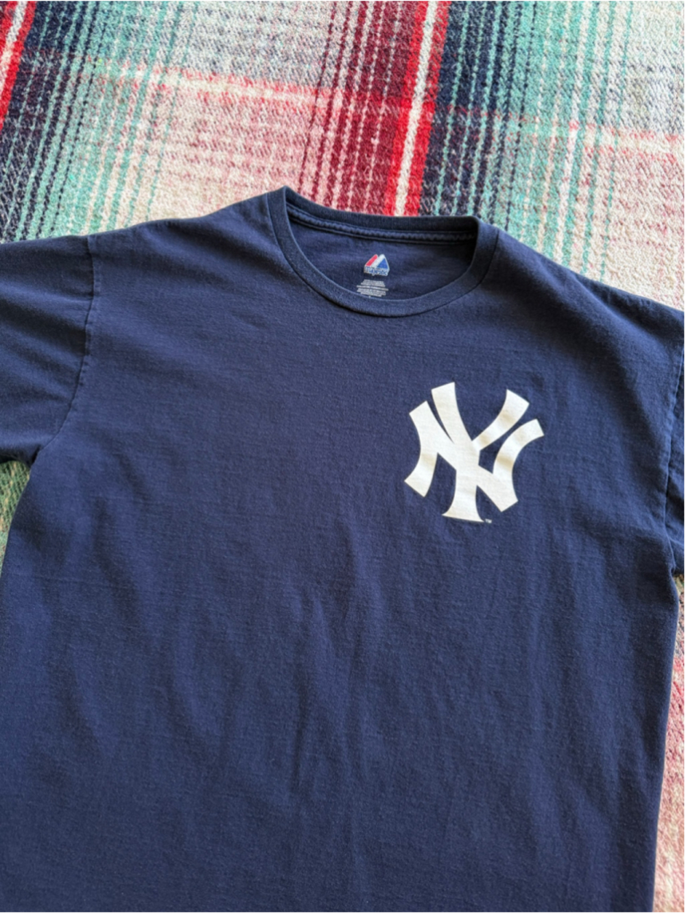 Vintage Majestic New York Yankees Graphic Tee L